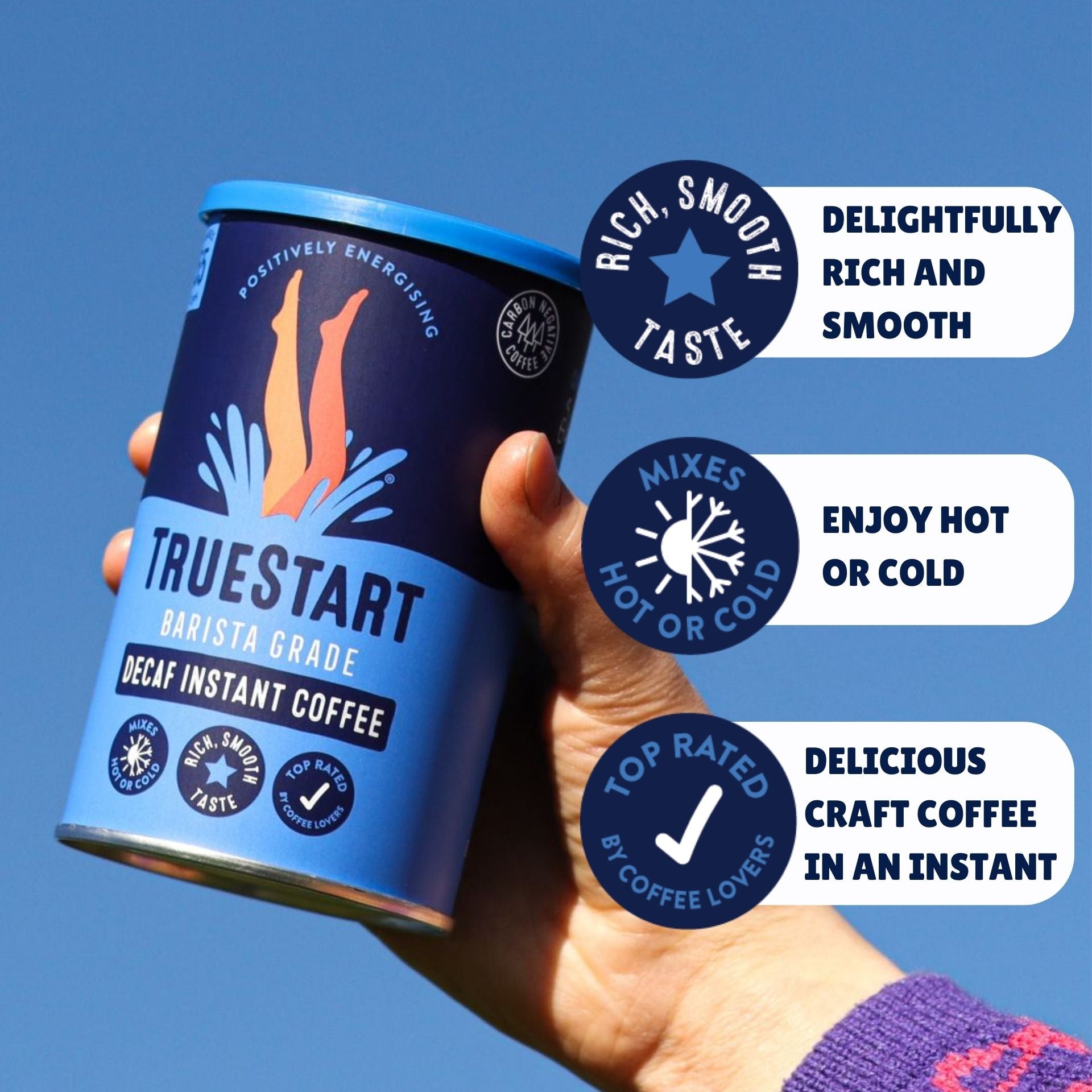 Decaf Barista Grade Instant Coffee