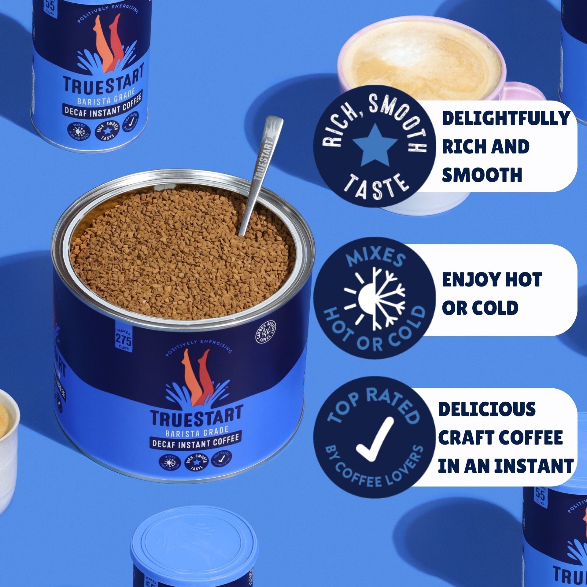 Decaf Barista Grade Instant Coffee