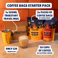 Coffee Bag Starter Pack - With Travel Mug