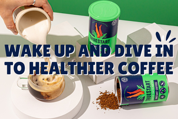 Wake up & dive in to healthier coffee 💚