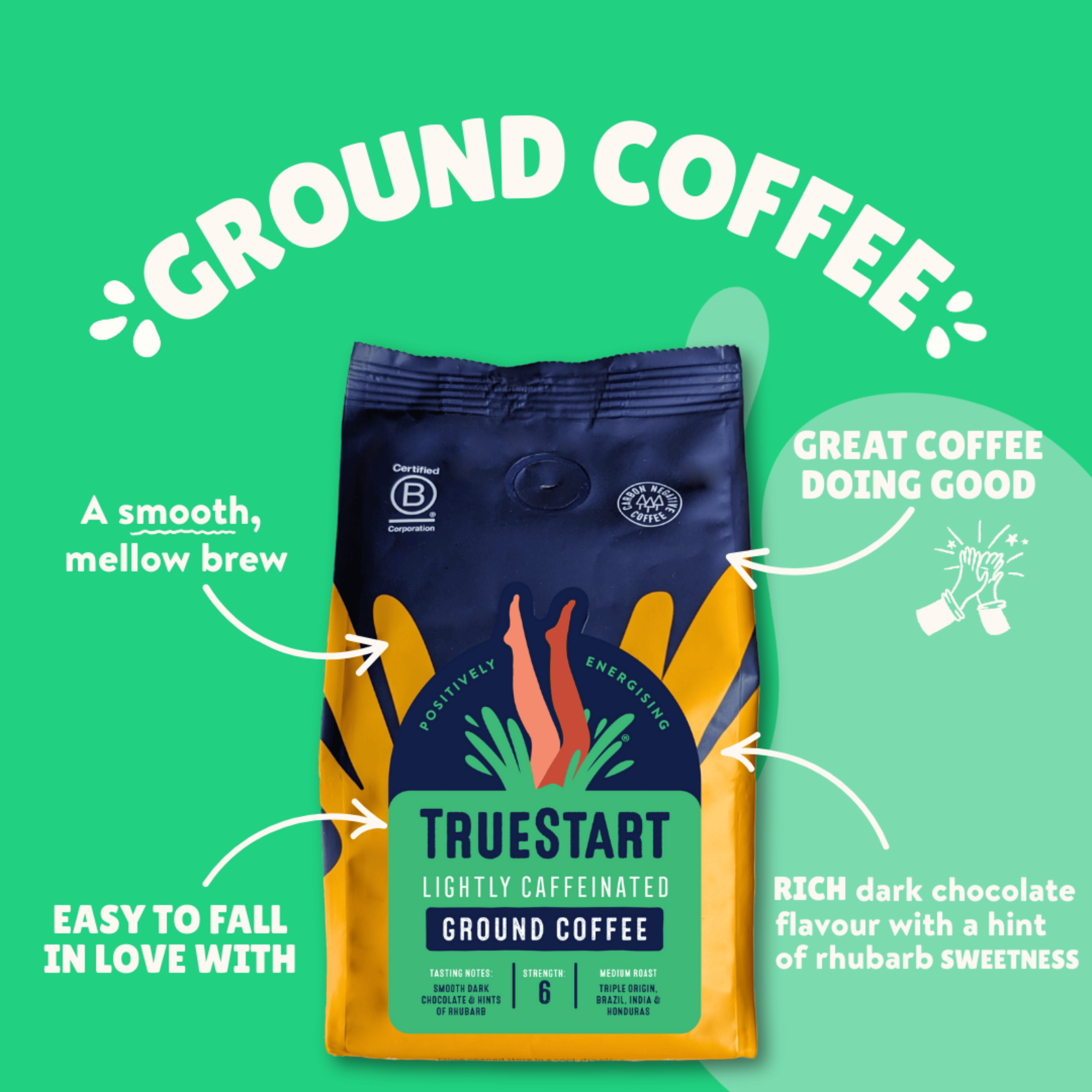 Half Caf Coffee Beans