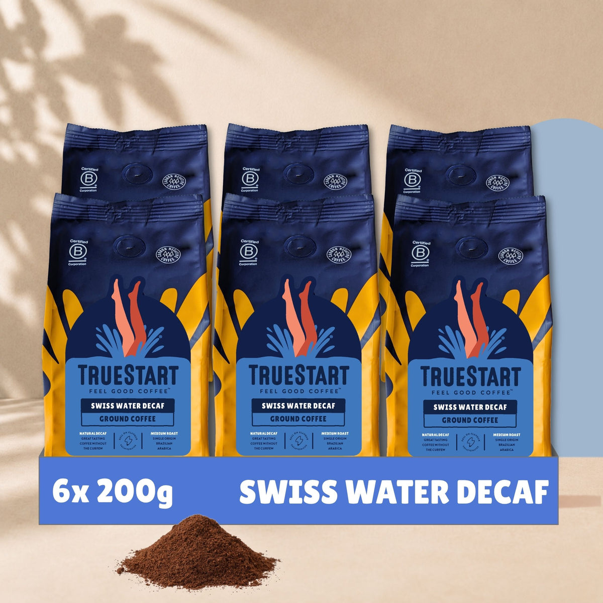 Brazilian Swiss Water Decaf Coffee - Beans & Ground - Bulk Buy