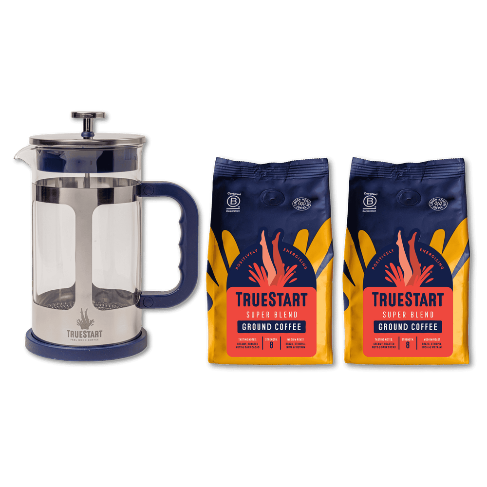 Ground Coffee Cafetiere Set
