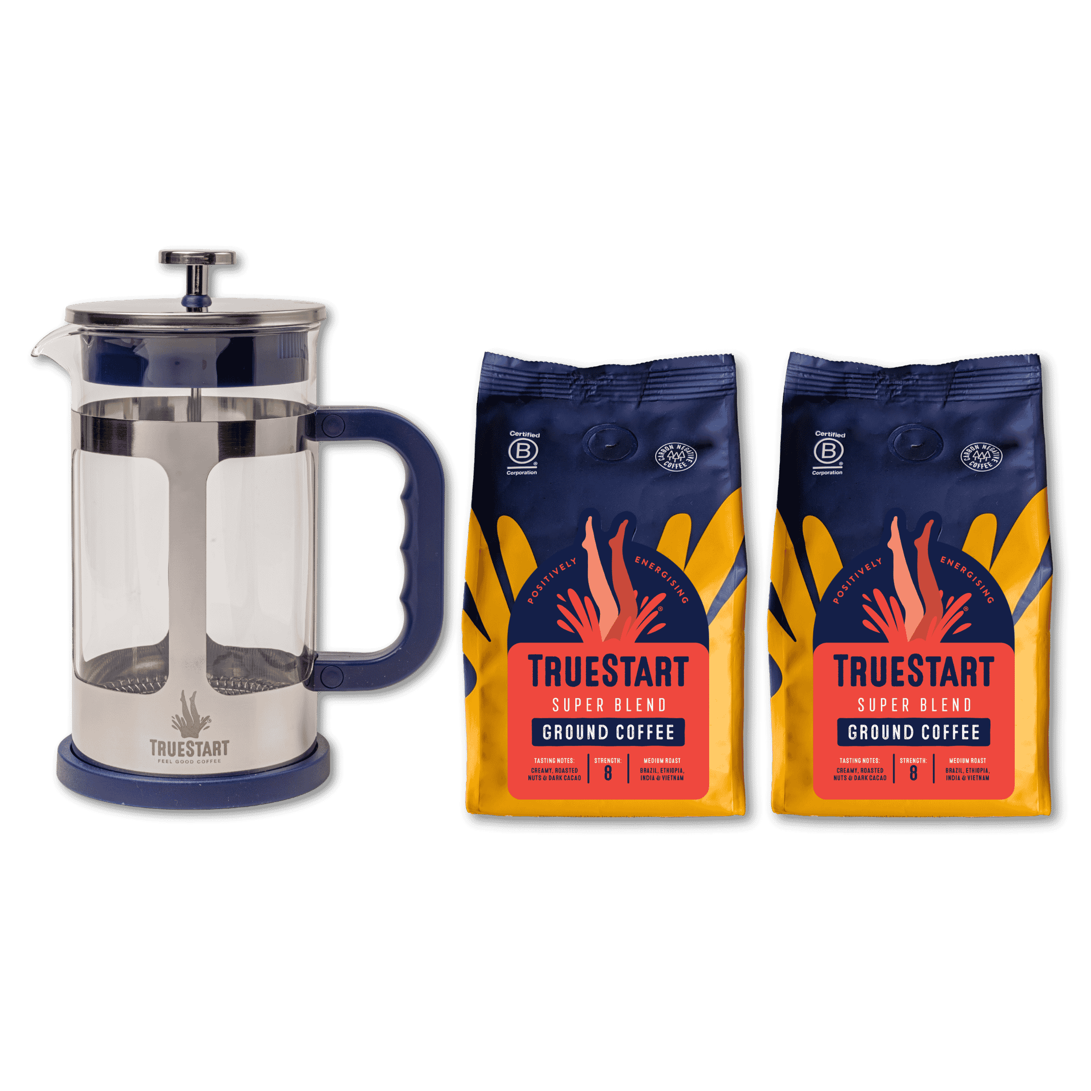 Ground Coffee Cafetiere Set