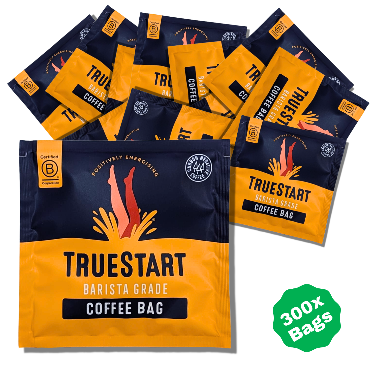 Smooth Wrapped Coffee Bags - x300 Bags