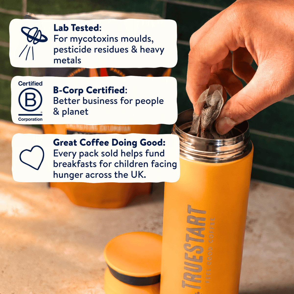 Coffee Bag Starter Pack - With TrueStart Flask