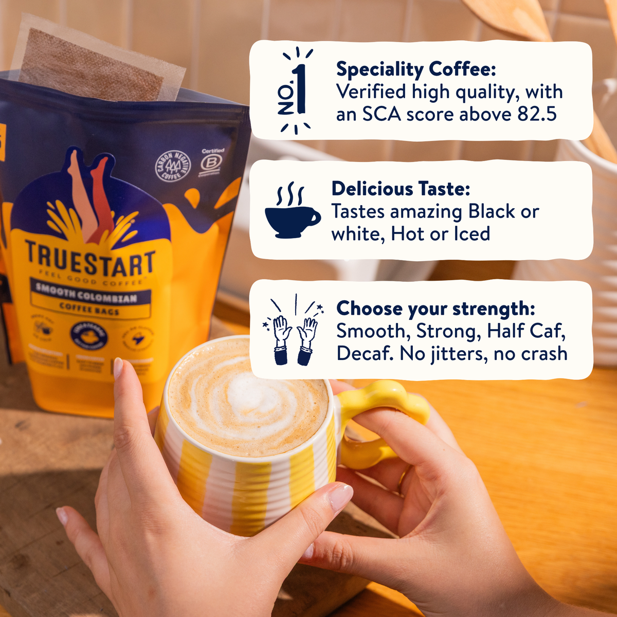 Coffee Bag Gift Pack - With TrueStart Flask