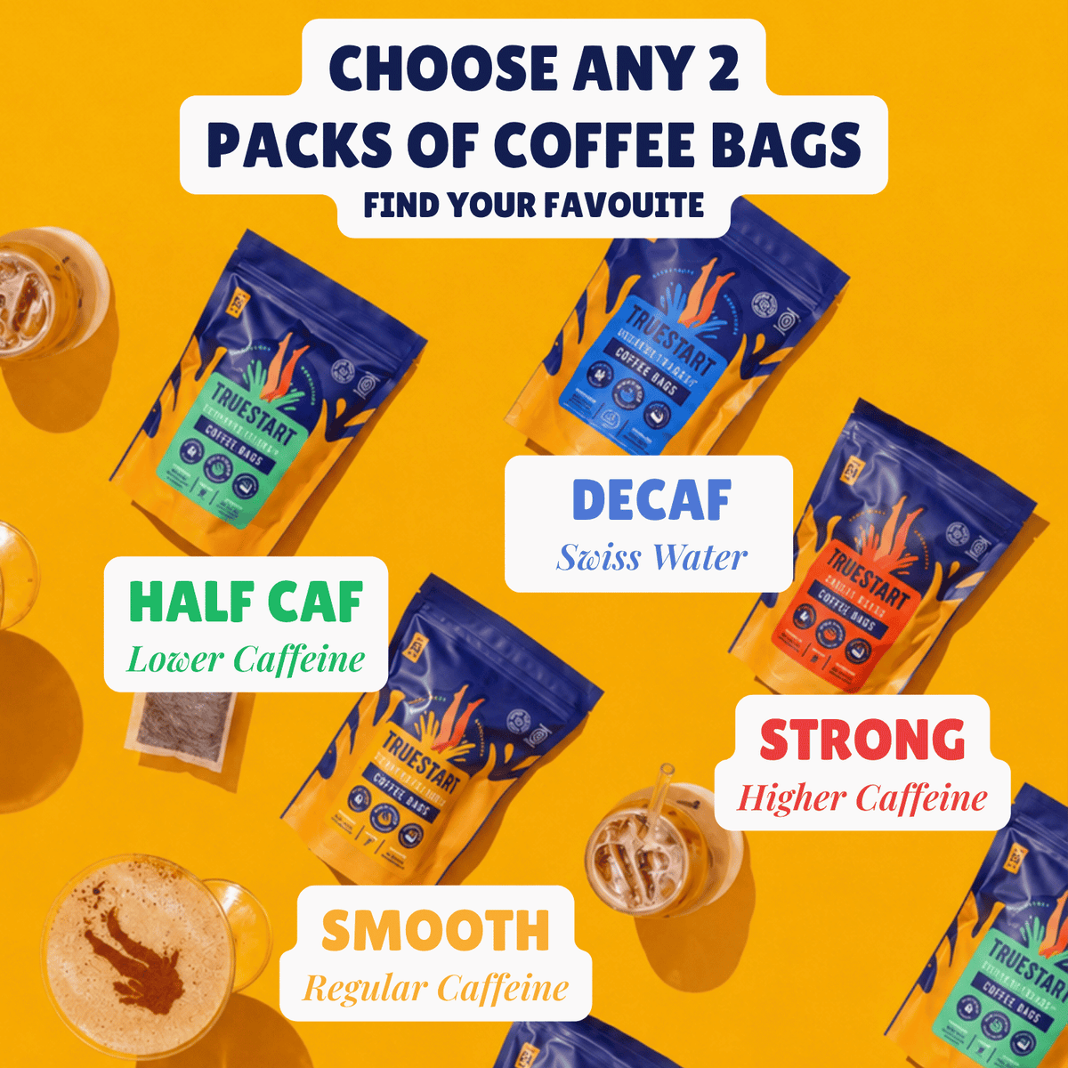 Coffee Bag Starter Pack - With TrueStart Flask