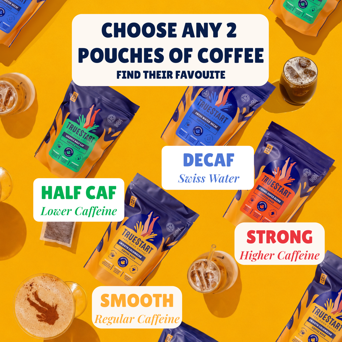 Coffee Bag Gift Pack - With TrueStart Flask
