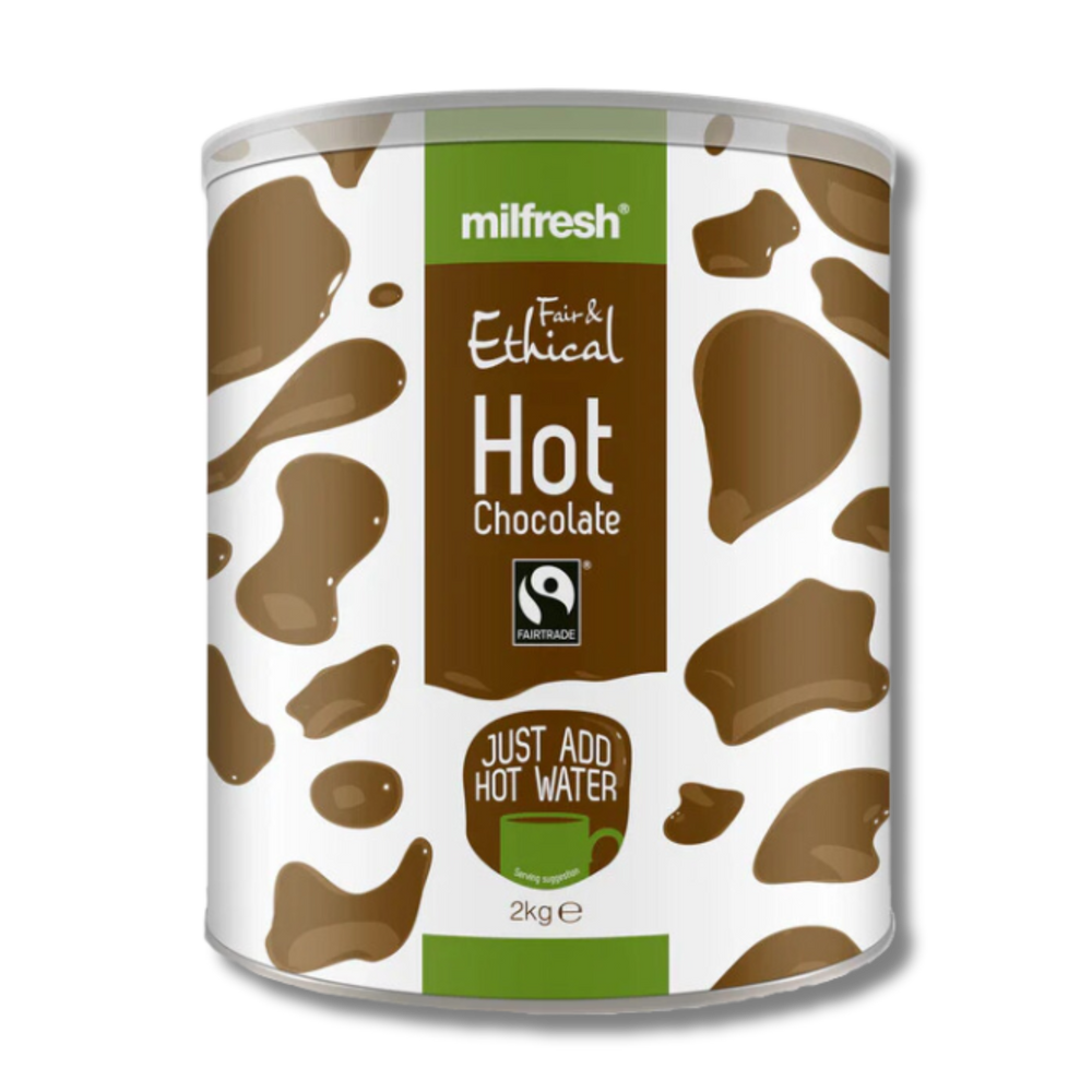 Milfresh Fairtrade Instant Hot Chocolate (Just Add Hot Water)