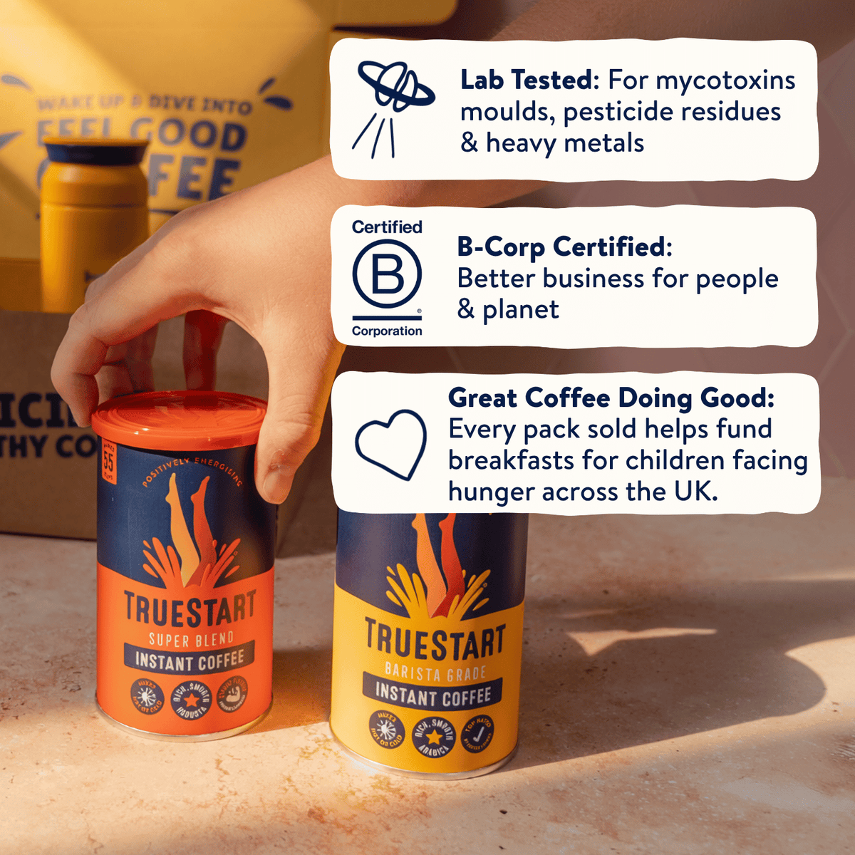 Instant Coffee Starter Pack - With TrueStart Flask