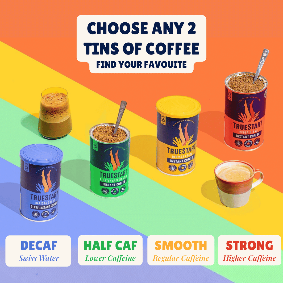 Instant Coffee Starter Pack - With TrueStart Flask