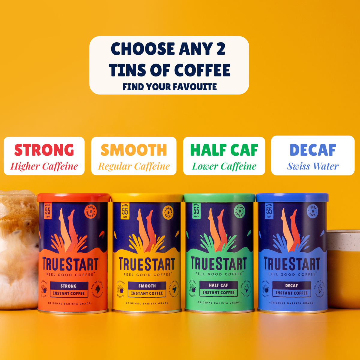 Instant Coffee Starter Pack - With TrueStart Flask