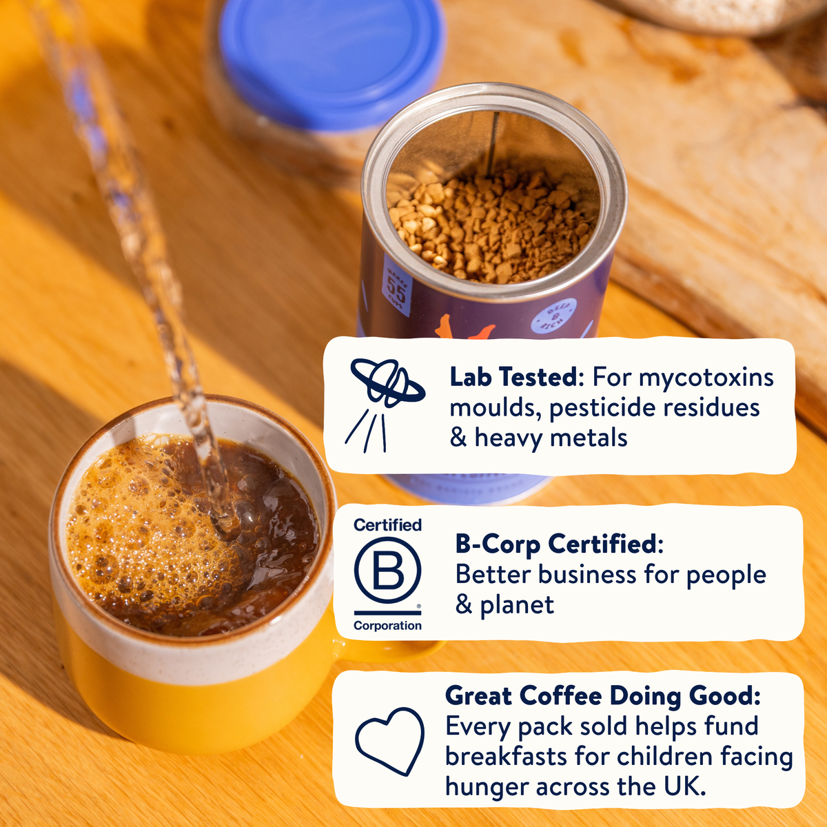 Instant Coffee Gift Pack - With TrueStart Flask