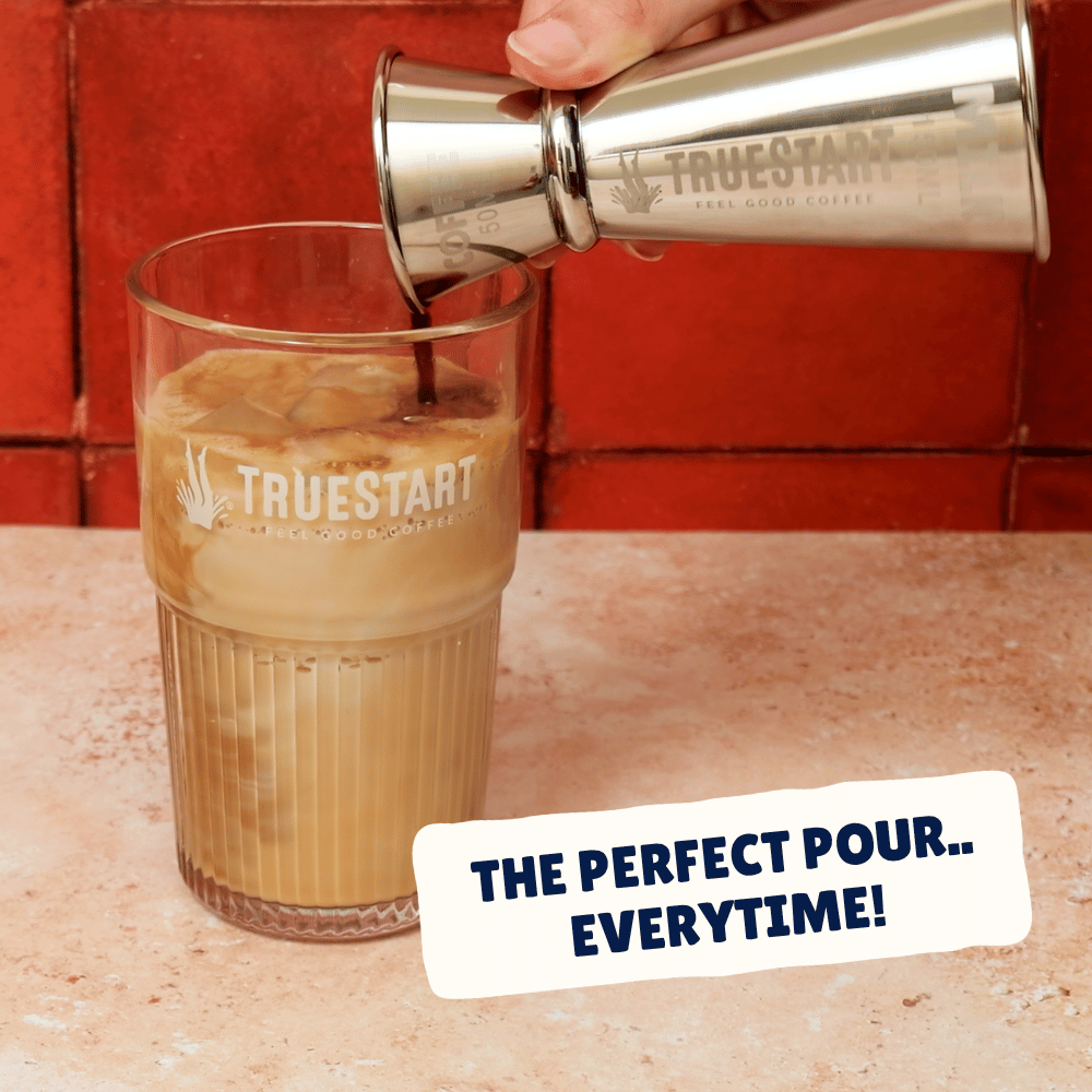 TrueStart Stainless Steel measuring Jigger
