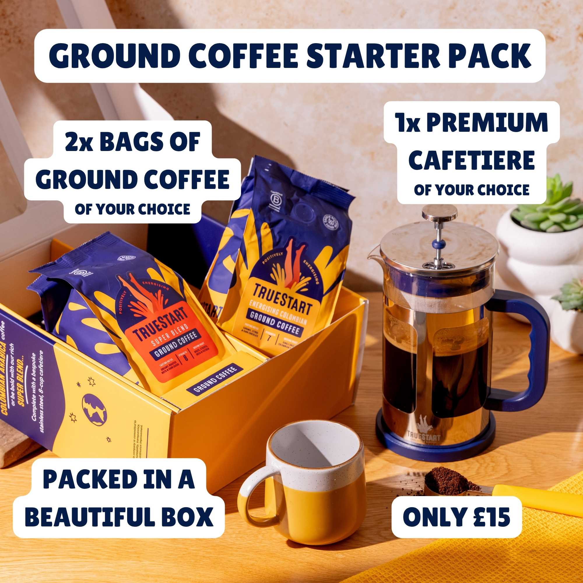 Ground Coffee Starter Pack