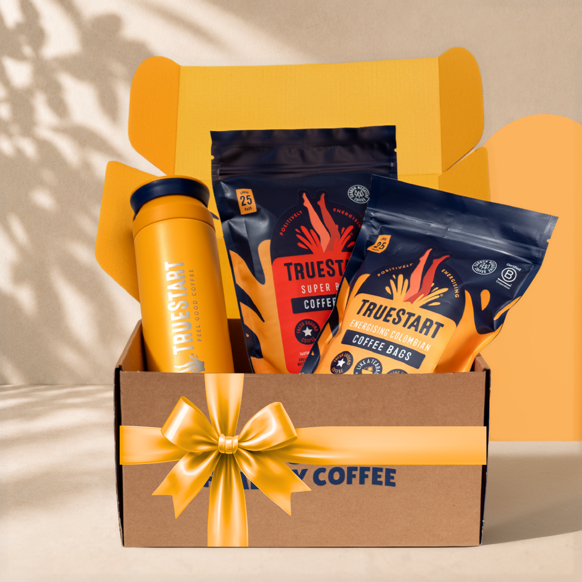 Coffee Bag Gift Pack - With TrueStart Flask