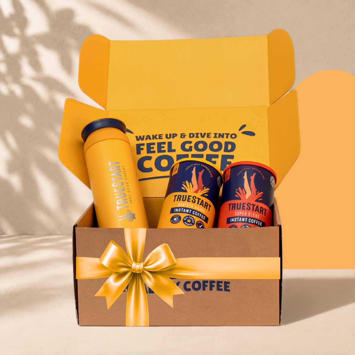 Instant Coffee Gift Pack - With TrueStart Flask
