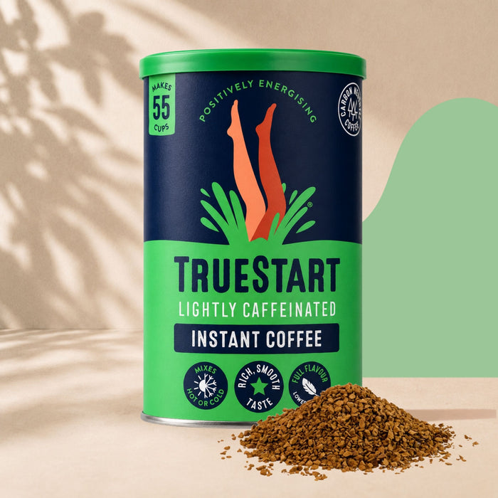 TrueStartHalfCafInstantCoffee100g
