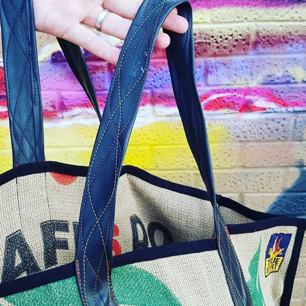 Upcycled Coffee Sack Bags Of Good - TrueStart Coffee