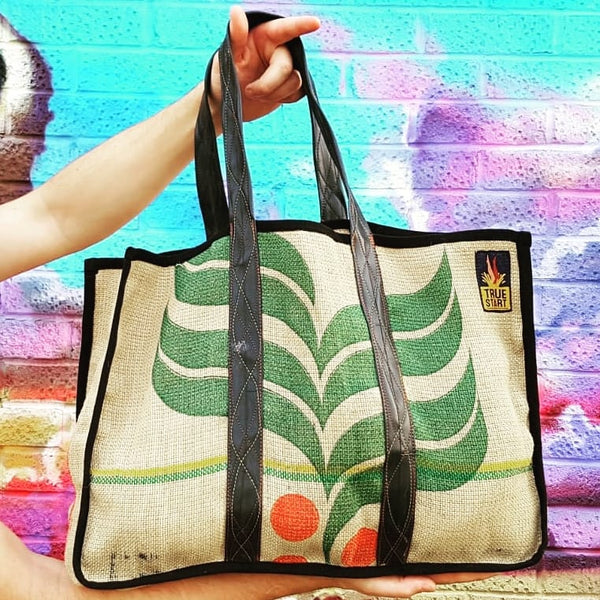 Upcycled Coffee Sack Bags Of Good - TrueStart Coffee