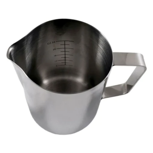 Stainless steel milk steaming jug ( 0.6 L )