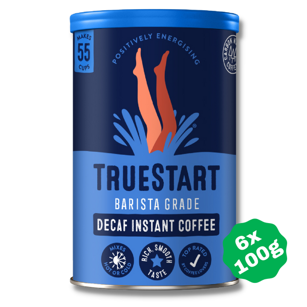 Barista Grade Decaf Instant Coffee - 6x100g