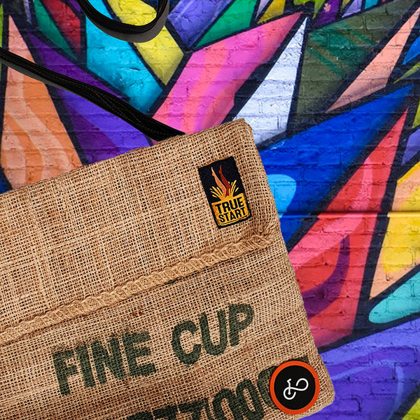 Upcycled Coffee Sack Bags Of Good - TrueStart Coffee